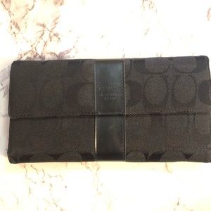 Black Coach wallet